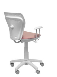 NOWY STYL Silla de oficina Ministyle Rosa y Blanca