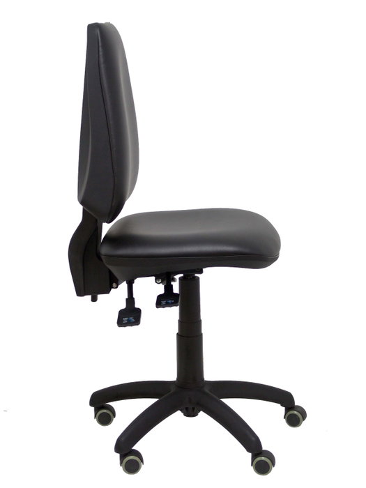 PIQUERAS Y CRESPO Silla de oficina Elche con mecanismo Asincro, Similpiel Negro PIQUERAS Y CRESPO Silla de oficina Elche con mecanismo Asincro, Similpiel Negro