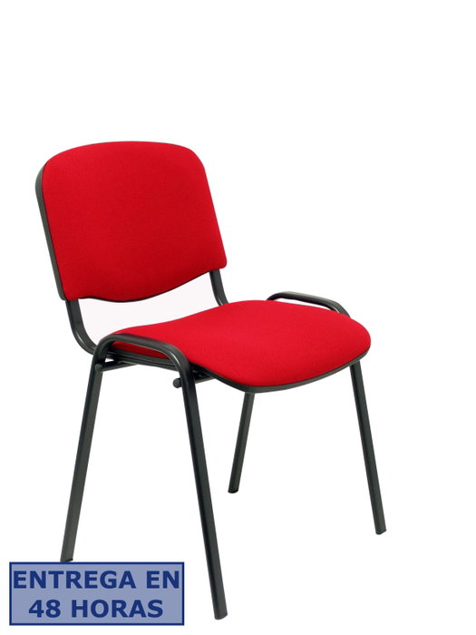 Piqueras Y Crespo Pack de 4 sillas Iso Bali Rojo Piqueras Y Crespo Pack de 4 sillas Iso Bali Rojo