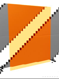 PIQUERAS Y CRESPO - Biombo oficina, ideal para espacios de trabajo, diseño fijo, perfecto para dividir áreas.