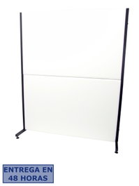 PIQUERAS Y CRESPO - Biombo oficina, ideal para espacios de trabajo, diseño fijo, perfecto para dividir áreas.