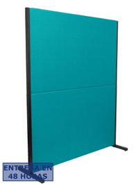 PIQUERAS Y CRESPO - Biombo oficina, ideal para espacios de trabajo, diseño fijo, perfecto para dividir áreas.