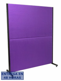 PIQUERAS Y CRESPO - Biombo oficina, ideal para espacios de trabajo, diseño fijo, perfecto para dividir áreas.