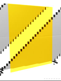 PIQUERAS Y CRESPO - Biombo oficina, ideal para espacios de trabajo, diseño fijo, perfecto para dividir áreas.