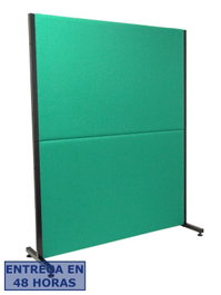 PIQUERAS Y CRESPO - Biombo oficina, ideal para espacios de trabajo, diseño fijo, perfecto para dividir áreas.
