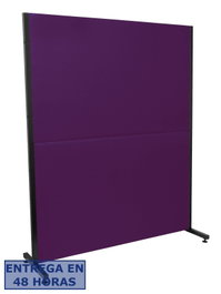 PIQUERAS Y CRESPO - Biombo oficina, ideal para espacios de trabajo, diseño fijo, perfecto para dividir áreas.