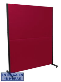 PIQUERAS Y CRESPO - Biombo oficina, ideal para espacios de trabajo, diseño fijo, perfecto para dividir áreas.