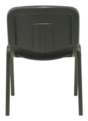 PIQUERAS Y CRESPO Alcaraz Silla Confidente Apilable con Asiento Tapizado ARAN Negro PIQUERAS Y CRESPO Alcaraz Silla Confidente Apilable con Asiento Tapizado ARAN Negro