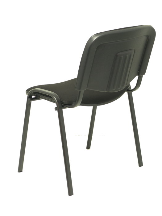 PIQUERAS Y CRESPO Alcaraz Silla Confidente Apilable con Asiento Tapizado ARAN Negro PIQUERAS Y CRESPO Alcaraz Silla Confidente Apilable con Asiento Tapizado ARAN Negro
