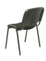 PIQUERAS Y CRESPO Alcaraz Silla Confidente Apilable con Asiento Tapizado ARAN Negro