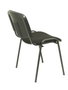 PIQUERAS Y CRESPO Alcaraz Silla Confidente Apilable con Asiento Tapizado ARAN Negro