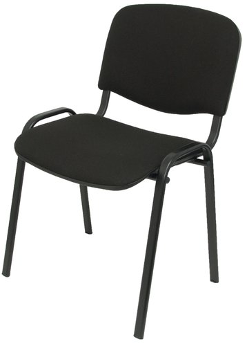 Silla Piqueras Y Crespo Alcaraz Confidente Apilable Asiento Tapizado Aran Negro Silla Piqueras Y Crespo Alcaraz Confidente Apilable Asiento Tapizado Aran Negro
