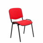 PIQUERAS Y CRESPO Silla Alcaraz Confidente Apilable Tapizado ARAN Rojo