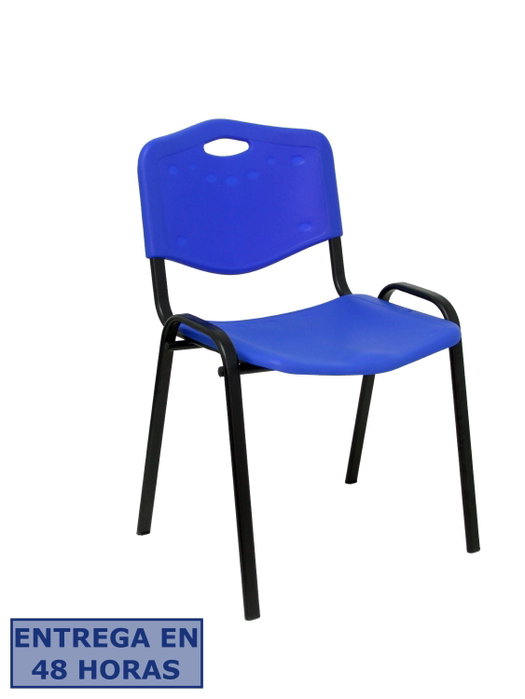 PIQUERAS Y CRESPO Silla Robledo Confidente Apilable PVC Azul