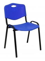 PIQUERAS Y CRESPO Silla Robledo Confidente Apilable PVC Azul