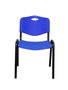 PIQUERAS Y CRESPO Silla Robledo Confidente Apilable PVC Azul