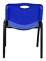 PIQUERAS Y CRESPO Silla Confidente Robledo Apilable PVC Azul