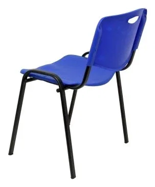 PIQUERAS Y CRESPO Silla Confidente Robledo Apilable PVC Azul