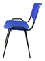 PIQUERAS Y CRESPO Silla Confidente Robledo Apilable PVC Azul