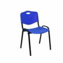 PIQUERAS Y CRESPO Silla Robledo Confidente Apilable PVC Azul