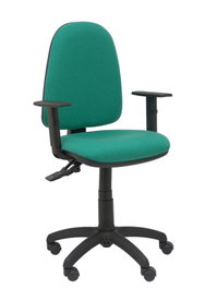 PIQUERAS Y CRESPO Silla Aýna Verde Esmeralda con Brazos Regulables