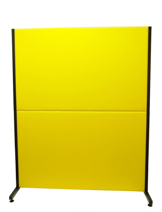 PIQUERAS Y CRESPO Biombo Valdeganga similpiel amarillo