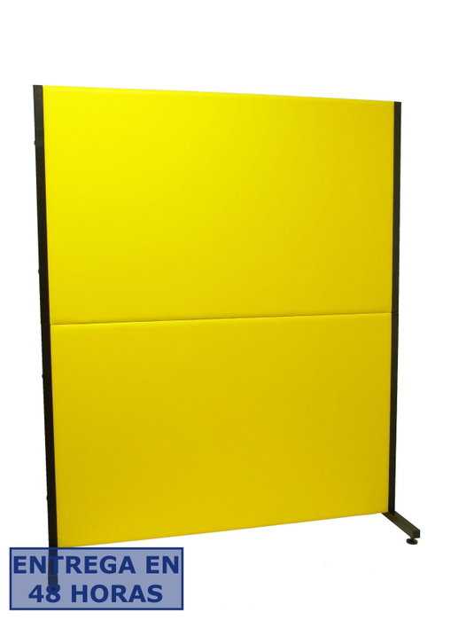 PIQUERAS Y CRESPO - Biombo oficina, ideal para espacios de trabajo, diseño fijo, perfecto para dividir áreas. PIQUERAS Y CRESPO - Biombo oficina, ideal para espacios de trabajo, diseño fijo, perfecto para dividir áreas.