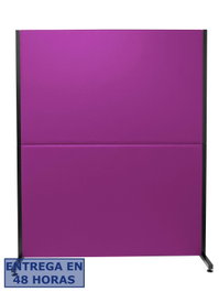PIQUERAS Y CRESPO - Biombo oficina, ideal para espacios de trabajo, diseño fijo, perfecto para dividir áreas.