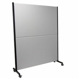 Biombo Valdeganga Piqueras y Crespo ALI40RF Gris Con ruedas