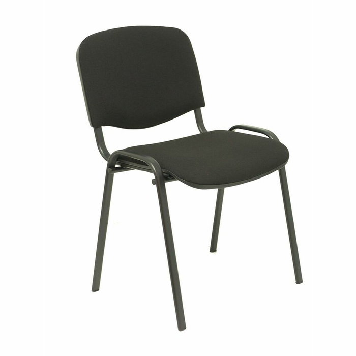 NOWY STYL Silla Iso Apilable sin Brazos Negro (Pack de 2)