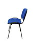 PIQUERAS Y CRESPO Silla Alcaraz Confidente Apilable Asiento Tapizado ARAN Azul