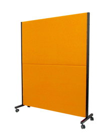 Biombo Valdeganga Piqueras y Crespo B308RPF Naranja Con ruedas