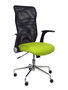 PIQUERAS Y CRESPO Silla Minaya con Brazos Abatibles y Asiento Pistacho