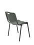 Silla Iso de PVC color Gris. Sin brazos