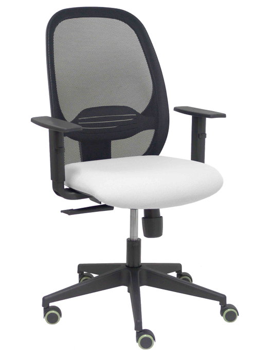 PIQUERAS Y CRESPO Silla de oficina Cilanco, Mecanismo Sincro, Blanco y Negro PIQUERAS Y CRESPO Silla de oficina Cilanco, Mecanismo Sincro, Blanco y Negro