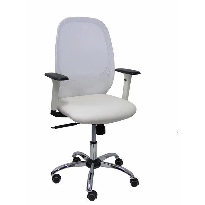 PIQUERAS Y CRESPO Silla de oficina Cilanco con mecanismo Sincro, Blanco PIQUERAS Y CRESPO Silla de oficina Cilanco con mecanismo Sincro, Blanco