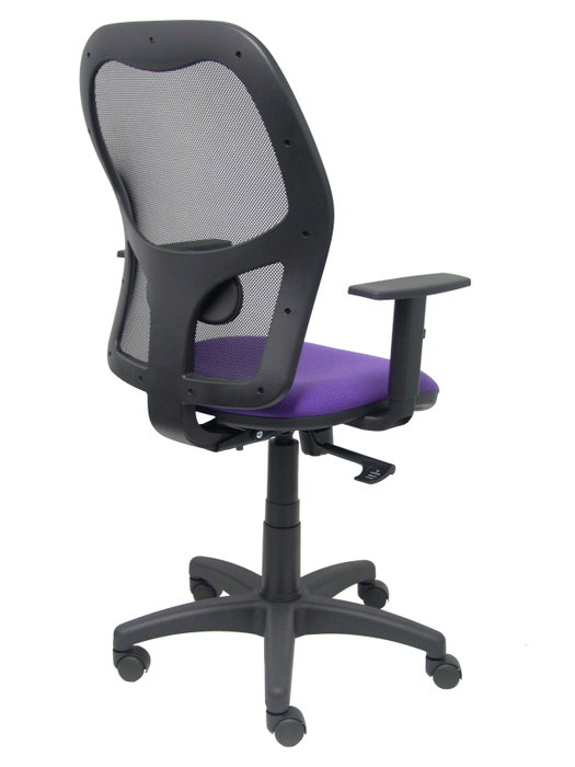PIQUERAS Y CRESPO Silla de oficina Alocén, Mecanismo Sincro, Lila/Negro