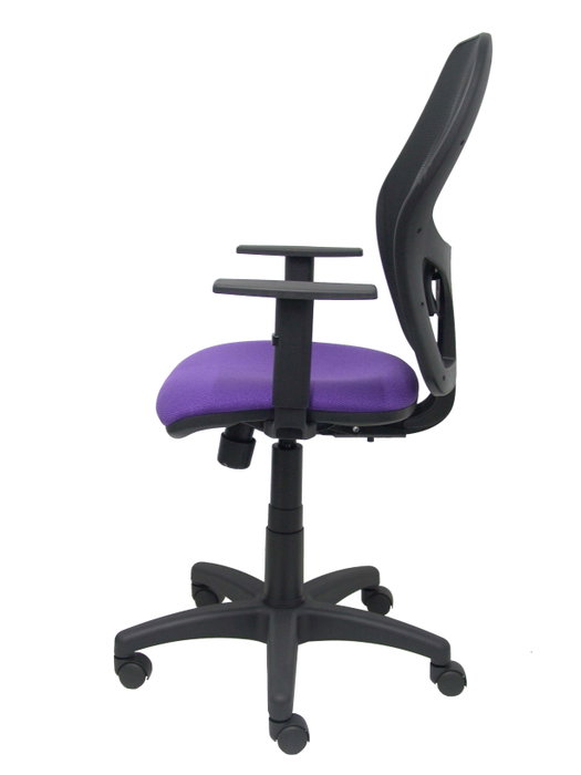PIQUERAS Y CRESPO Silla de oficina Alocén, Mecanismo Sincro, Lila/Negro