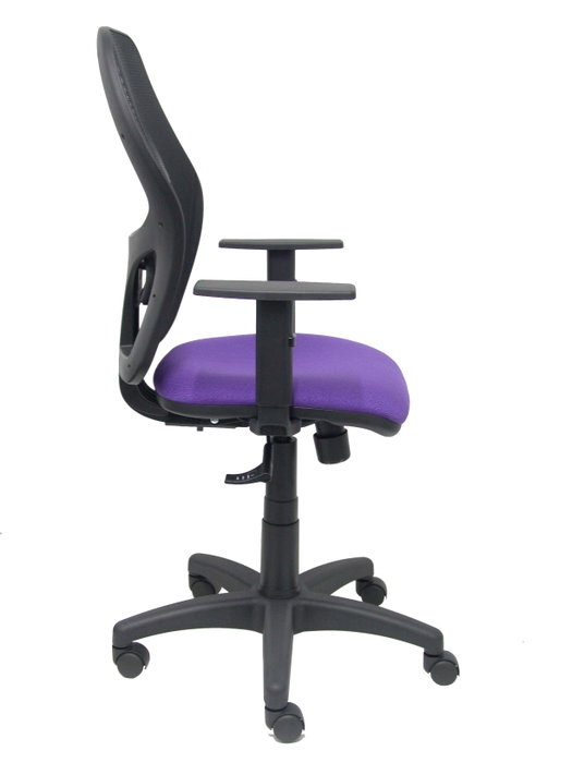 PIQUERAS Y CRESPO Silla de oficina Alocén, Mecanismo Sincro, Lila/Negro