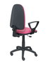 PIQUERAS Y CRESPO Silla de oficina Aýna Rosa con Brazos Fijos