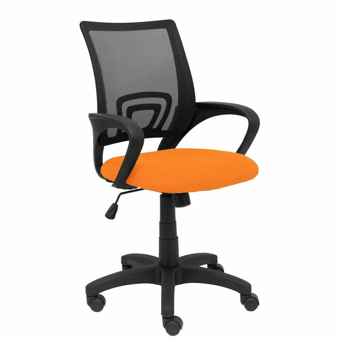 PIQUERAS Y CRESPO Silla Vianos Bali Naranja con Mecanismo Basculante y Brazos Fijos PIQUERAS Y CRESPO Silla Vianos Bali Naranja con Mecanismo Basculante y Brazos Fijos