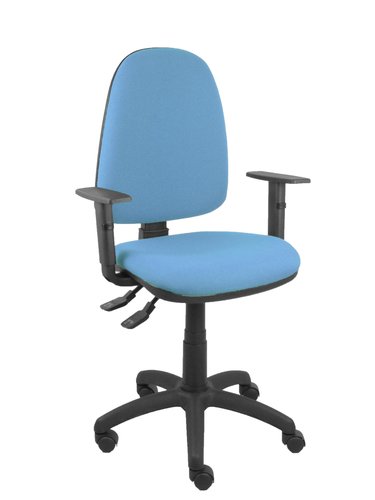 PIQUERAS Y CRESPO Silla de oficina Aýna con mecanismo Asincro, Azul cielo PIQUERAS Y CRESPO Silla de oficina Aýna con mecanismo Asincro, Azul cielo