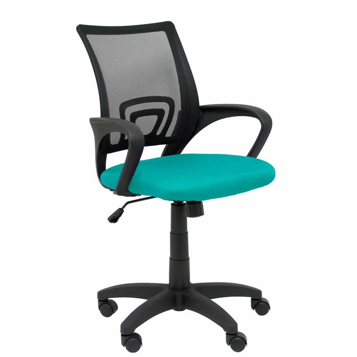 PIQUERAS Y CRESPO Silla Vianos Bali Turquesa con Respaldo de Malla Negro