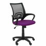 PIQUERAS Y CRESPO Silla Vianos con mecanismo basculante, asiento morado y respaldo negro