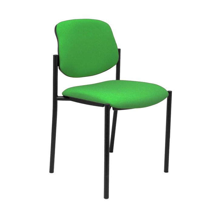 NOWY STYL Silla Styl tapizada en tela color verde sin brazos