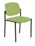 NOWY STYL Silla Styl tapizada en tela verde oliva sin brazos