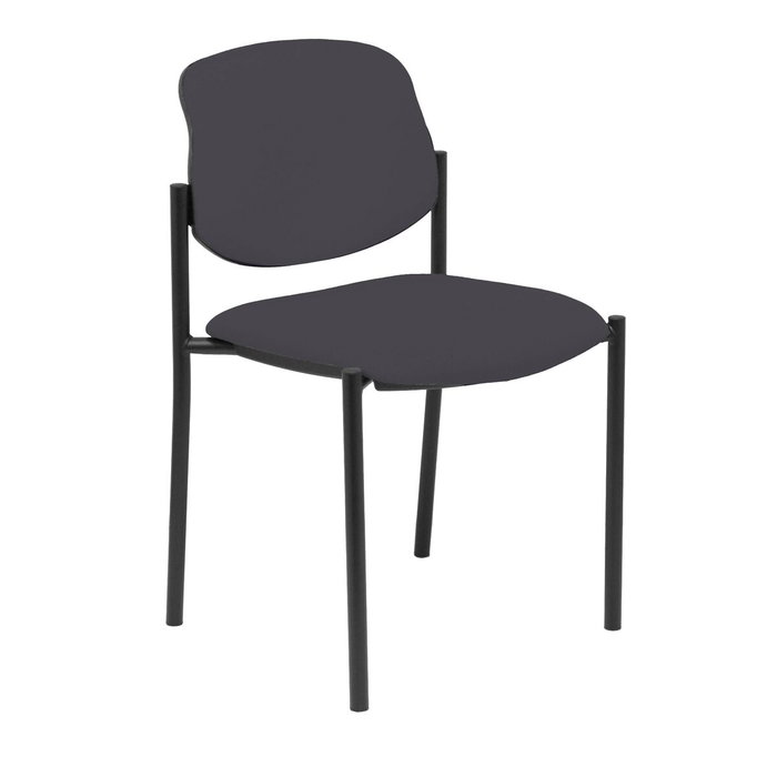 NOWY STYL Silla Styl tapizada en tela gris oscuro sin brazos