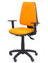 PIQUERAS Y CRESPO Silla de oficina Elche con mecanismo Asincro y Similpiel Naranja