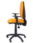 PIQUERAS Y CRESPO Silla de oficina Elche con mecanismo Asincro y Similpiel Naranja