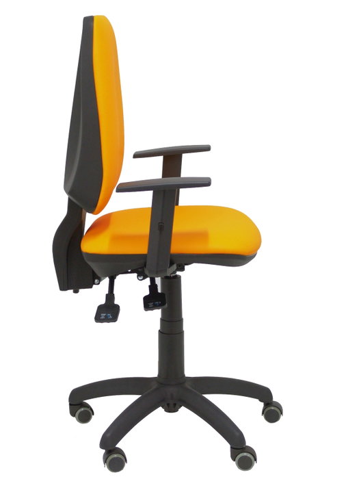 PIQUERAS Y CRESPO Silla de oficina Elche con mecanismo Asincro y Similpiel Naranja PIQUERAS Y CRESPO Silla de oficina Elche con mecanismo Asincro y Similpiel Naranja